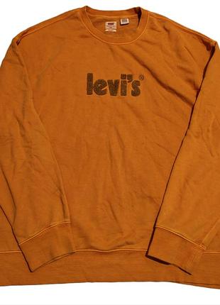 Свитшот levi's relaxed graphic crew, размер xxl, оригинал