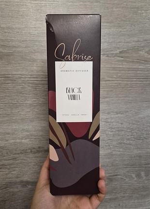 Аромадиффузор sabrise black vanilla 85 мл, новый