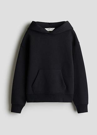 Худі для підлітків h&m чорне на флісі