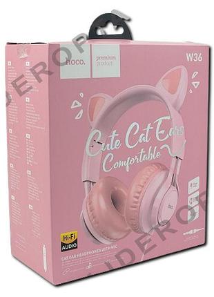 Наушники hoco w36 беспроводные с влогозащитой xpro (38509-01_330)