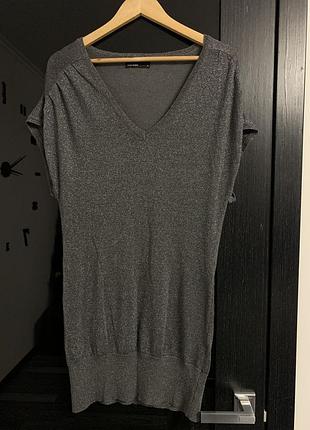 Красивое платье (туника) с люрексом vero moda