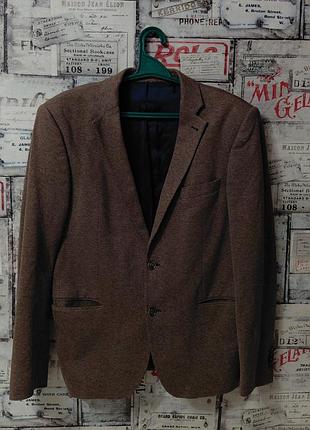Брендовый пиджак lindbergh black label (100% коттон) / old money / smart casual