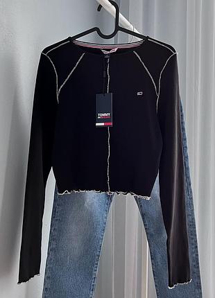 Кофта в рубчик tommy jeans