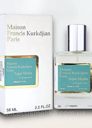 Парфюмированная вода maison francis kurkdjian aqua media cologne forte 58 мл