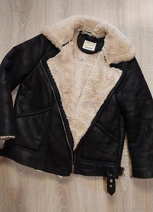 Дубленка zara