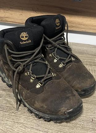 Коричневі чоботи timberland, розмір 45