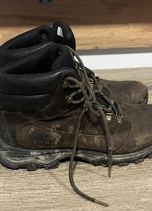 Коричневі чоботи timberland, розмір 45 6