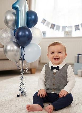 Шикарный, нарядный человечек mothercare, 9-12мес