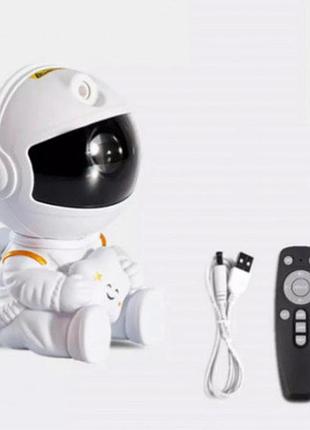 Лазерний нічник-проектор зоряного неба «астронавт» xpro сидячий (42879-_554)