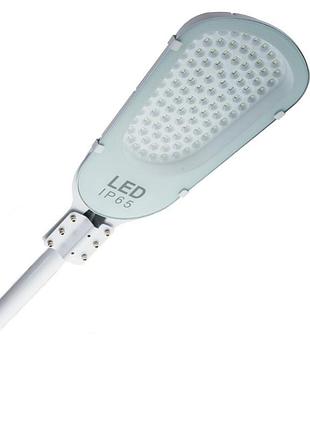 Світильник вуличний консольний led ip65 hl-601/50w cw wh/wh brille 32-706