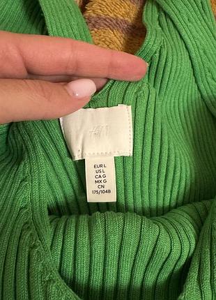 Сукня міді трикотажна h&m 4