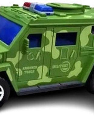 Сейф-скарбничка у вигляді військової машини hummer yj847 з функцією автоматичного купюроприймача та кодовим замком від xpro