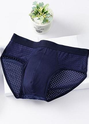Чоловічі труси плавки mens summer (1374-50-01) синій xxl
