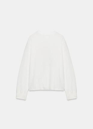 Реглан жіночий білий zara new 2