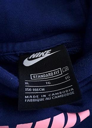 Худи nike оригинал кроп oversize (12-13 лет) 6