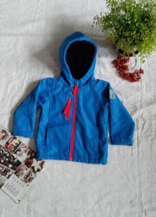 Курточка ветровка софтшелл на флисе бренда zeeman uk 2 eur 92