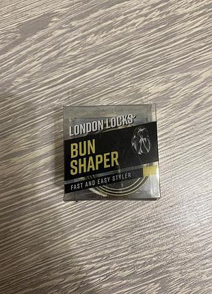 Заколка для формування пучка london locks bun shaper блонд