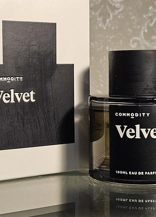 Commodity black collection velvet edp 100мл.