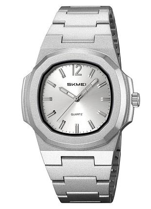 Классические мужские часы skmei 2382si silver