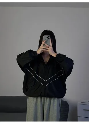 Вітрівка з плащівки oversize 2