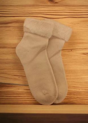 Женские термо носки winter time no brand 1152-38-41 пудровый 38-41 1 шт