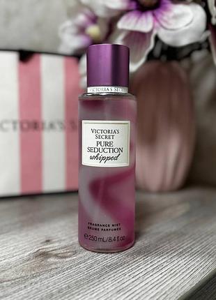Парфумований зволожуючий спрей для тіла victorias secret pure seduction whipped fragrance mist