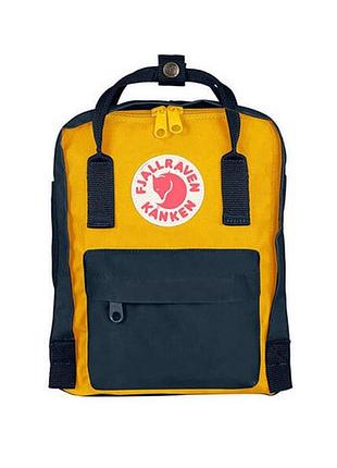 Рюкзак fjallraven kanken classic xpro жовто-синій (wm-3582_317)