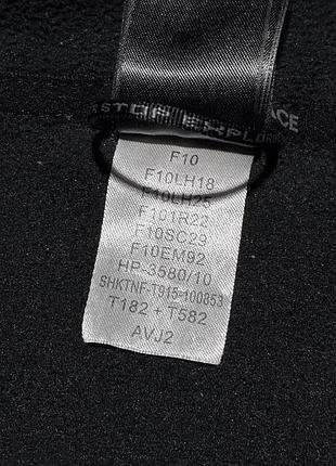 Флис подклад the north face black fleece full zip 9