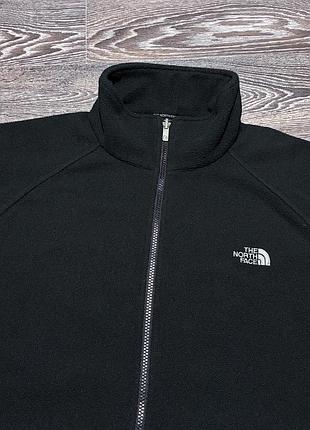 Флис подклад the north face black fleece full zip 3