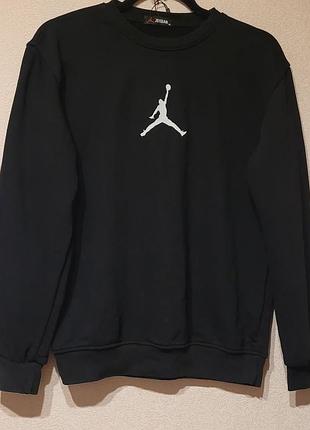 Свитшот толстовка чёрная jordan 2
