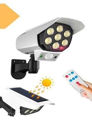 Вуличний ліхтар у вигляді камери 10 годин у роботі xpro light bl jlp на сонячній батареї камера муляж (7728_268)