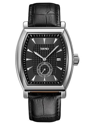 Мужские часы skmei 9306sibk silver-black