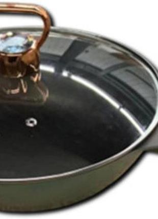 Сковорода wok со стеклянной крышкой tefal