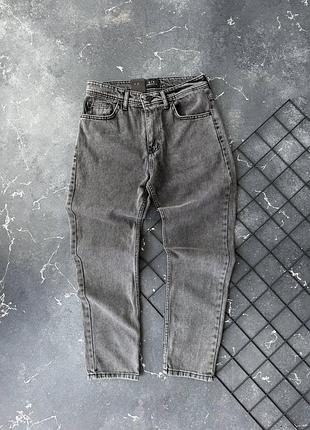 Чоловічі джинси armani в сірому кольорі