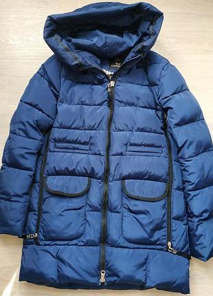 Пуховик женский burberry размер л