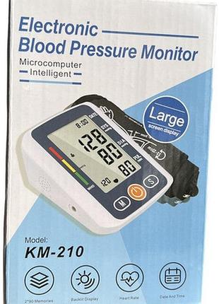 Тонометр плечовий з індикатором аритмії xpro km-210 (43917-_214)