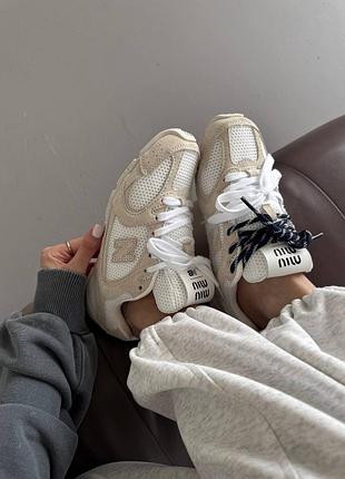 Кроссовки женские new balance 530 x miu miu | grey / white47 premium