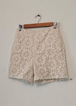Кружевн шорты женские zara