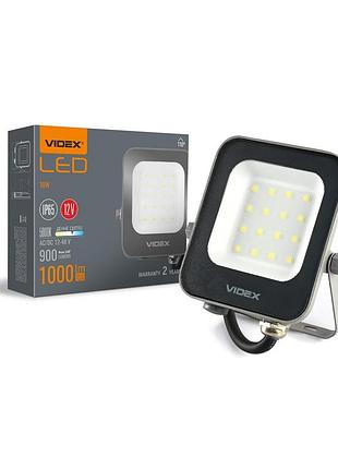 Світлодіодний прожектор videx f3e 1000lm 5000k ac/dc 12-48v