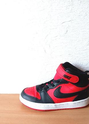 Шкіряні кросівки хайтопи nike 28 р. устілка 18,3 см.