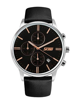 Мужские часы skmei 9103bkbk black-black