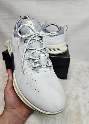 Кожаные кроссовки ecco gore-tex 44 размер 2