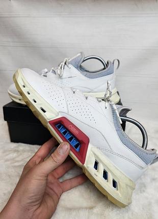 Кожаные кроссовки ecco gore-tex 44 размер 5