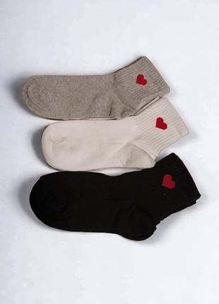 Набор женских носков love you житомир 1033-01 комбинированный 36-40 3 шт