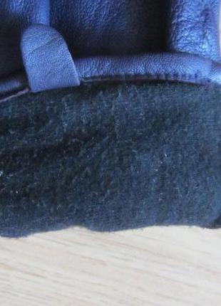 Жіночі нові шкіряні рукавички marks & spencer.3 фото
