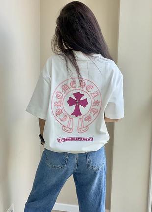 Футболка унісекс chrome hearts