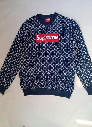 Стильный мужской свитер supreme, pазмер s