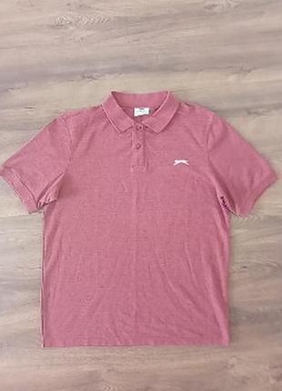 Брендова футболка поло slazenger.