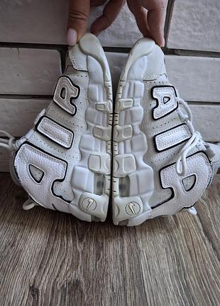 Кросівки nike air more uptempo білі, 32 розмір, 20 см