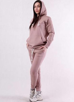 Женский спортивный костюм no brand 369-50 бежевый xxl 1 шт